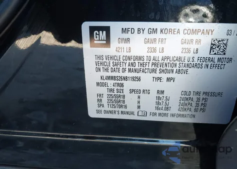 2022 Buick Encore Gx Fwd Preferred from USA, damaged, VIN KL4MMBS26NB119256